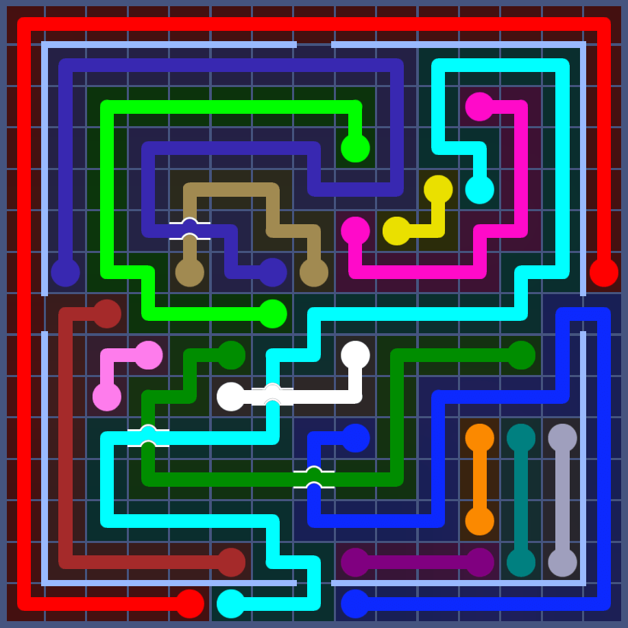 Flow Free 5944 Solution