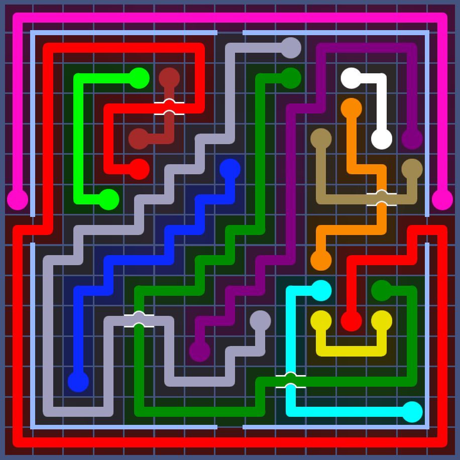 Flow Free 5945 Solution