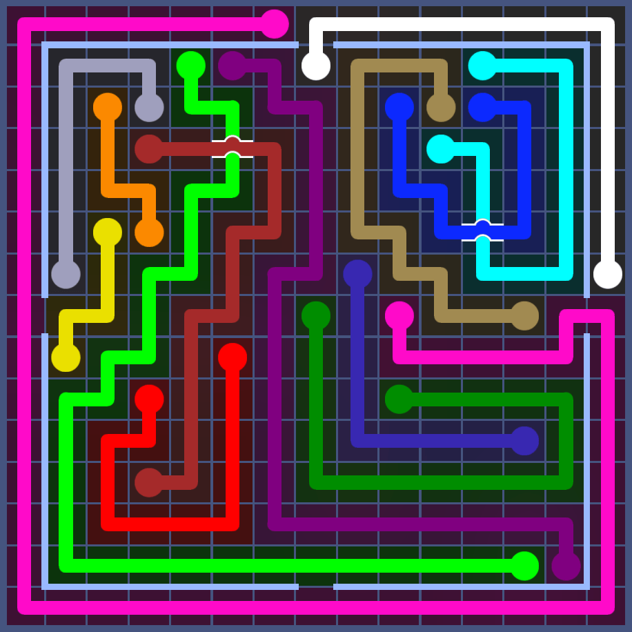 Flow Free 5946 Solution