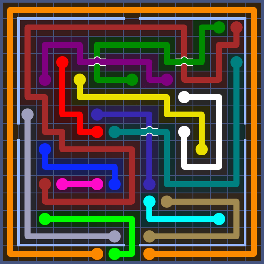 Flow Free 5947 Solution