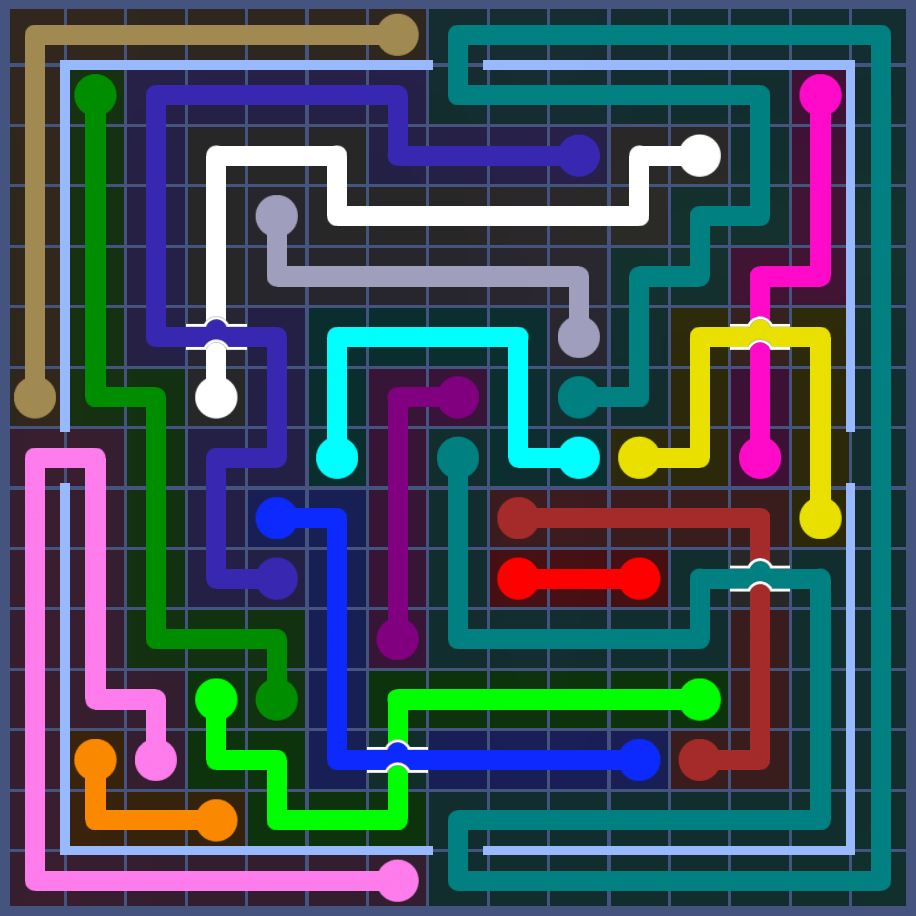 Flow Free 5948 Solution