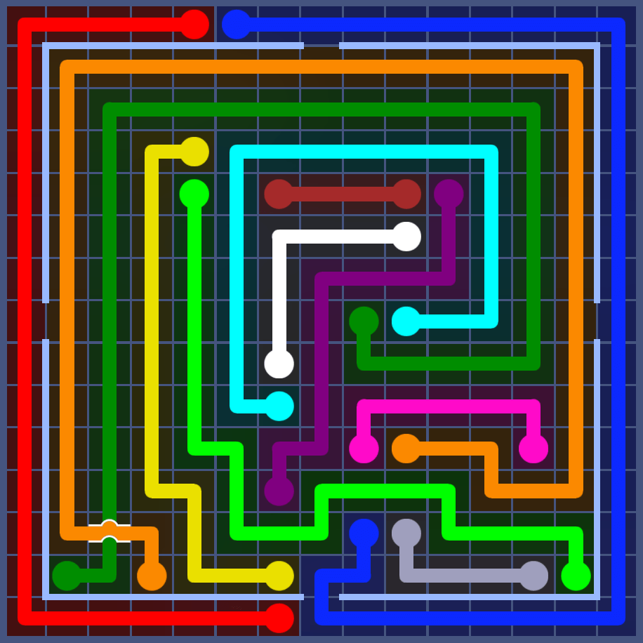 Flow Free 5951 Solution
