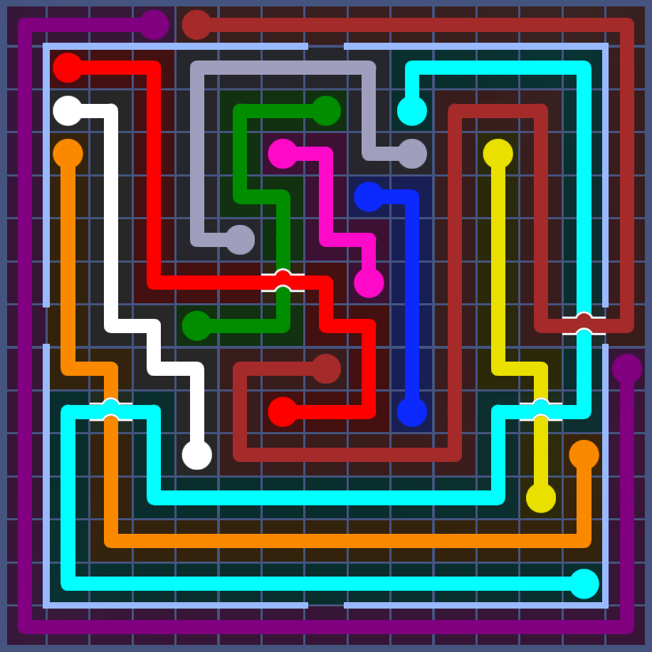 Flow Free 5953 Solution