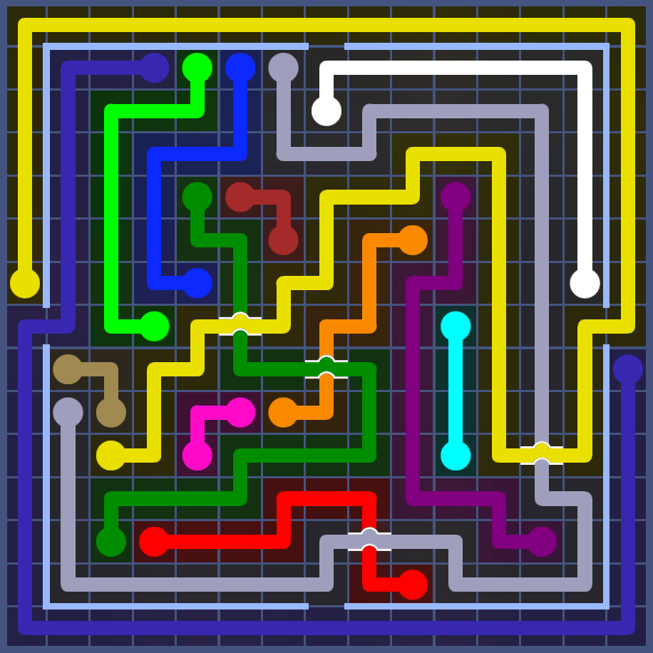 Flow Free 5955 Solution