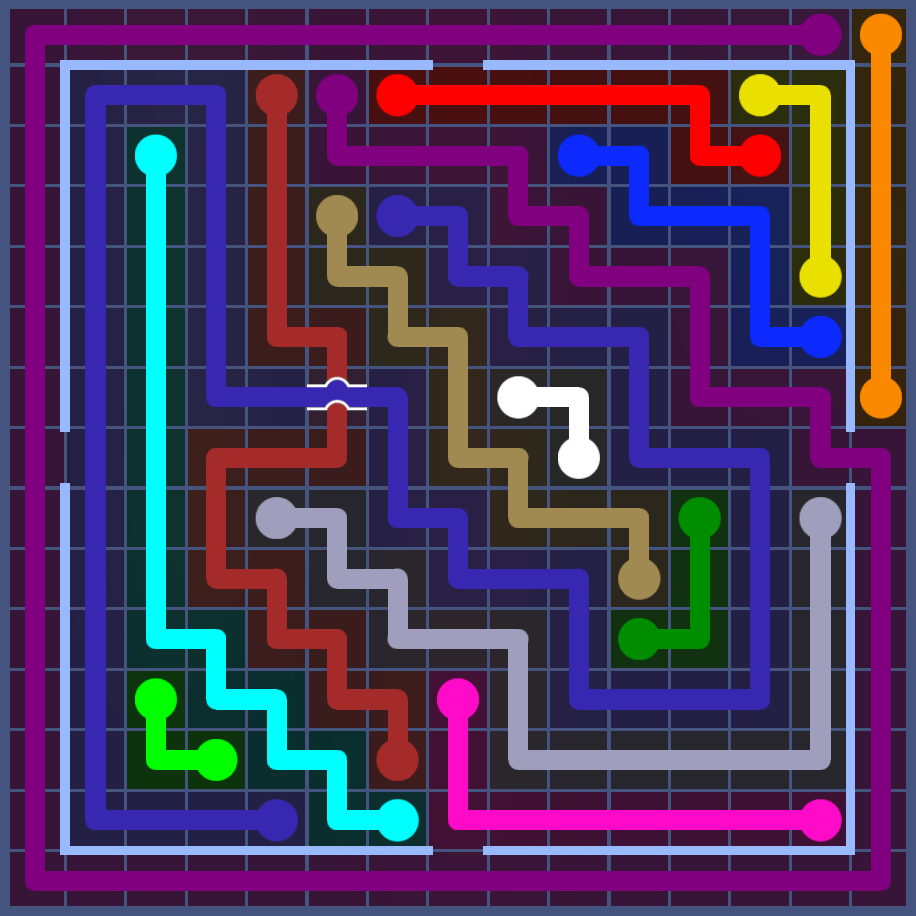 Flow Free 5956 Solution