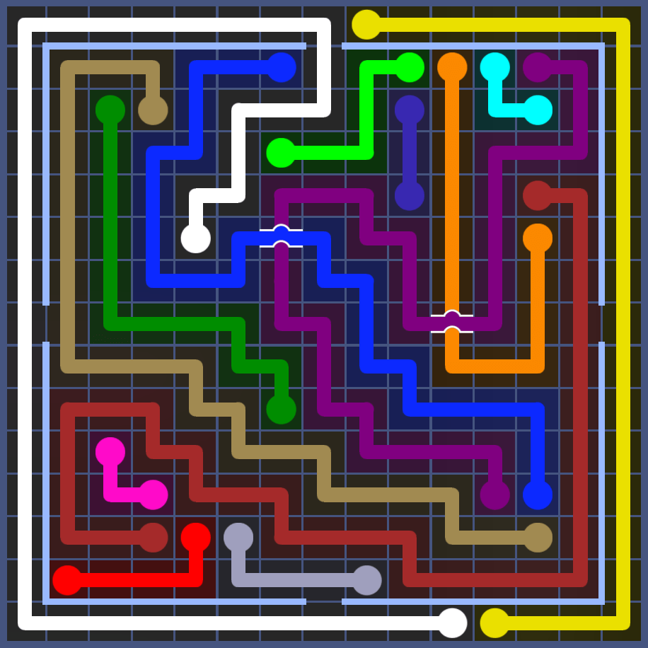 Flow Free 5960 Solution