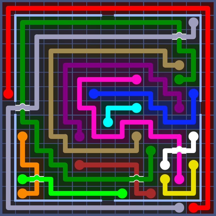Flow Free 5963 Solution