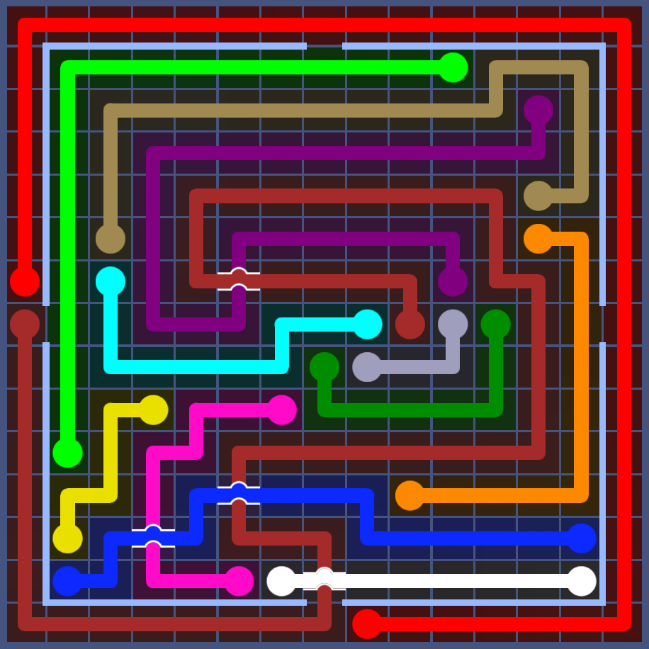 Flow Free 5967 Solution