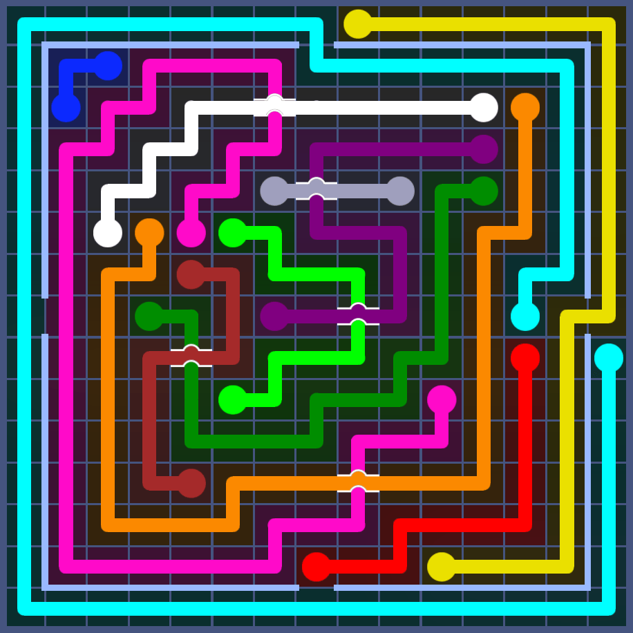 Flow Free 5969 Solution