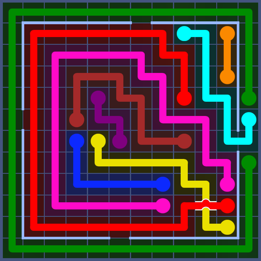 Flow Free 5858 Solution