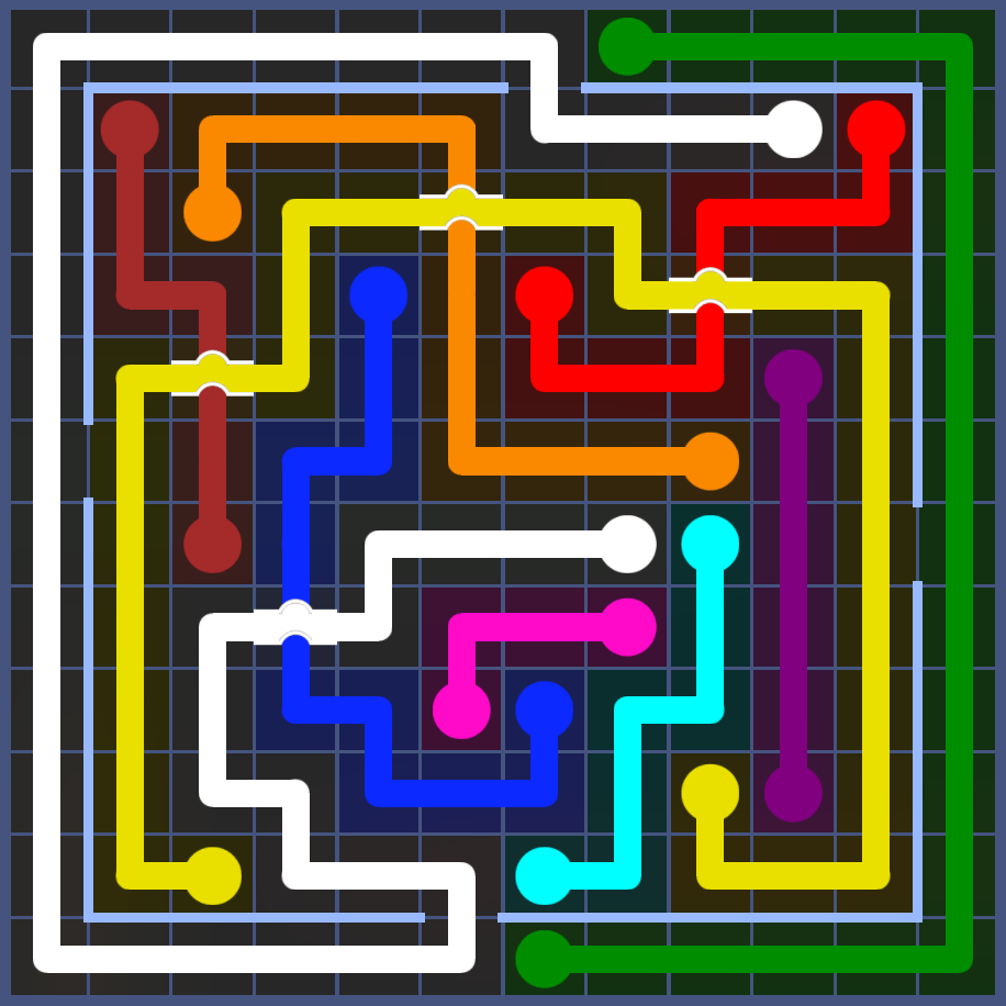 Flow Free 5862 Solution