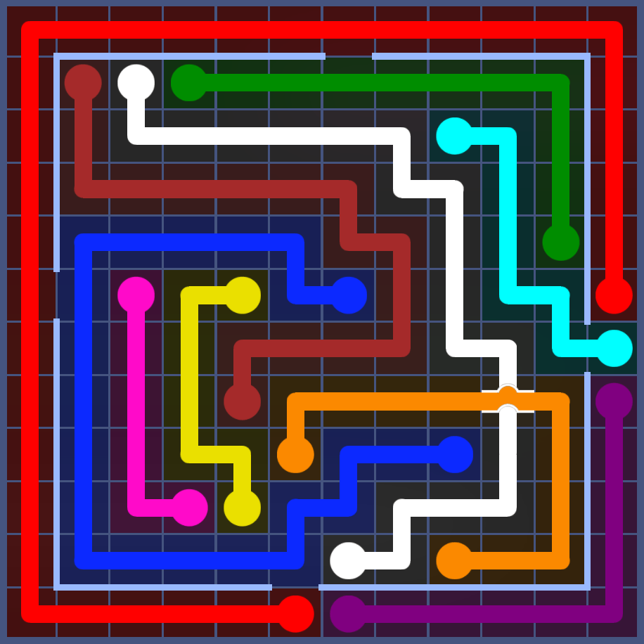 Flow Free 5865 Solution