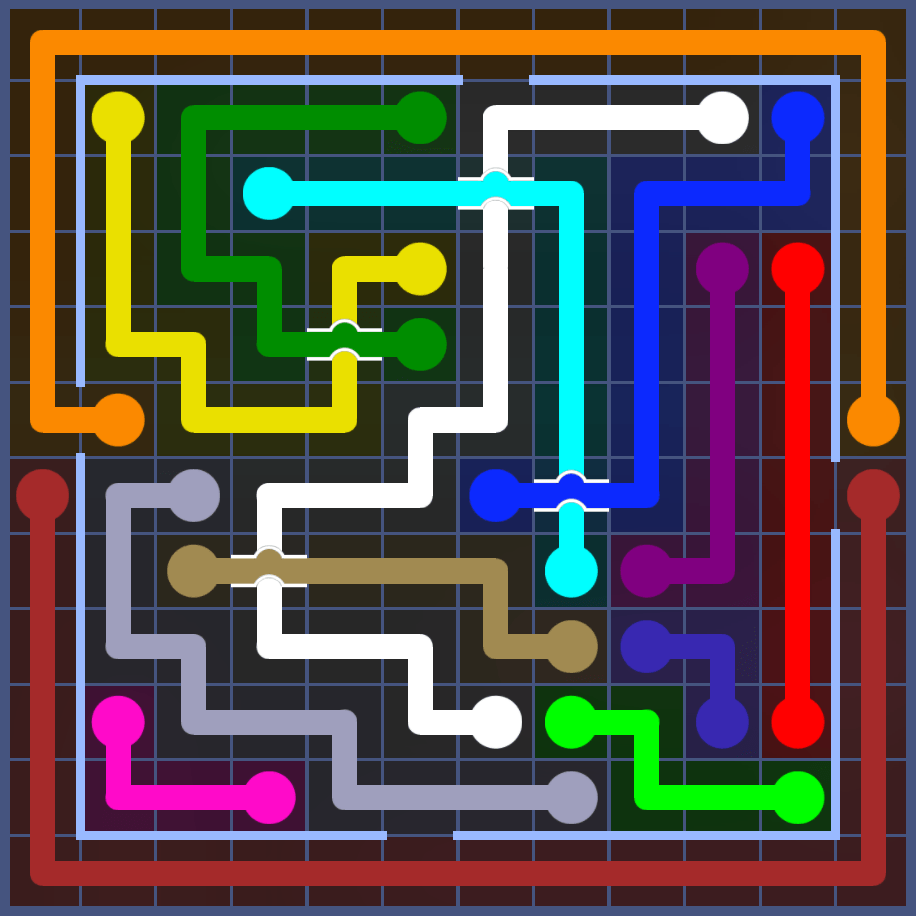 Flow Free 5872 Solution