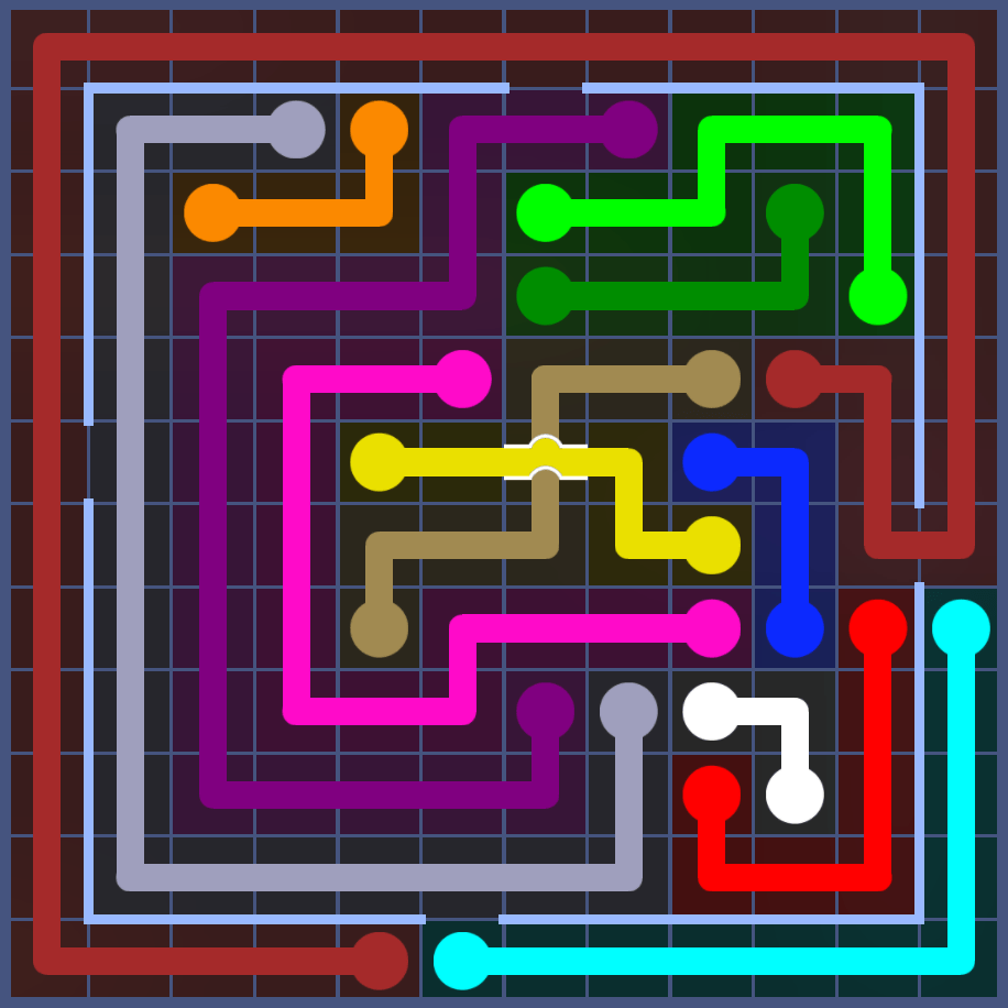 Flow Free 5878 Solution