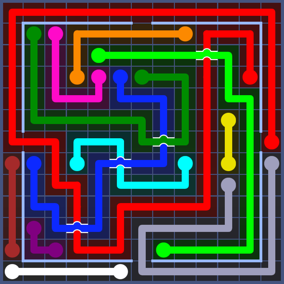 Flow Free 5882 Solution