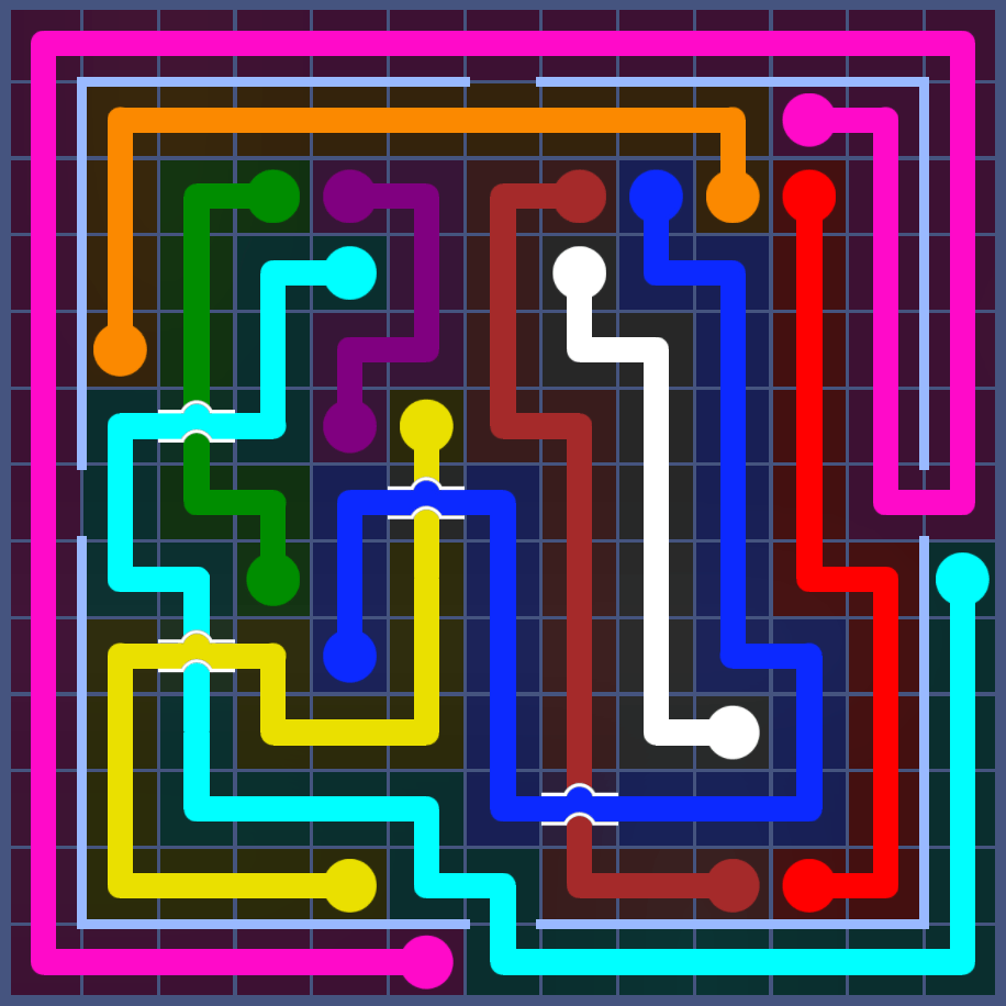 Flow Free 5884 Solution