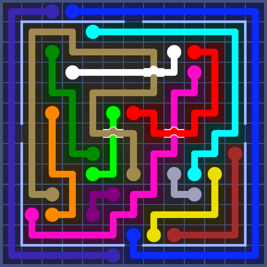 Flow Free 5887 Solution