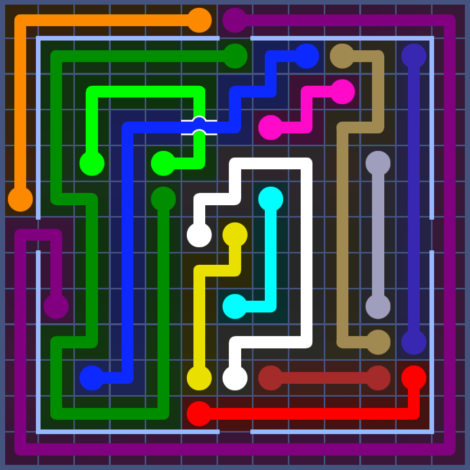 Flow Free 5888 Solution