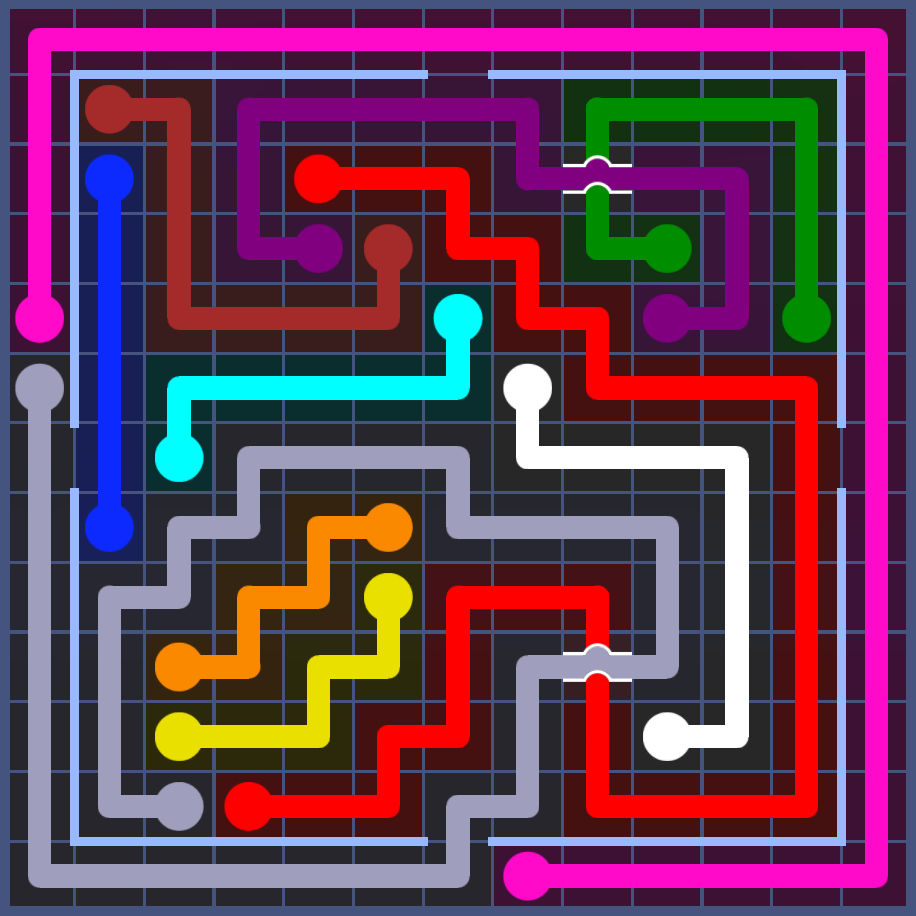 Flow Free 5891 Solution