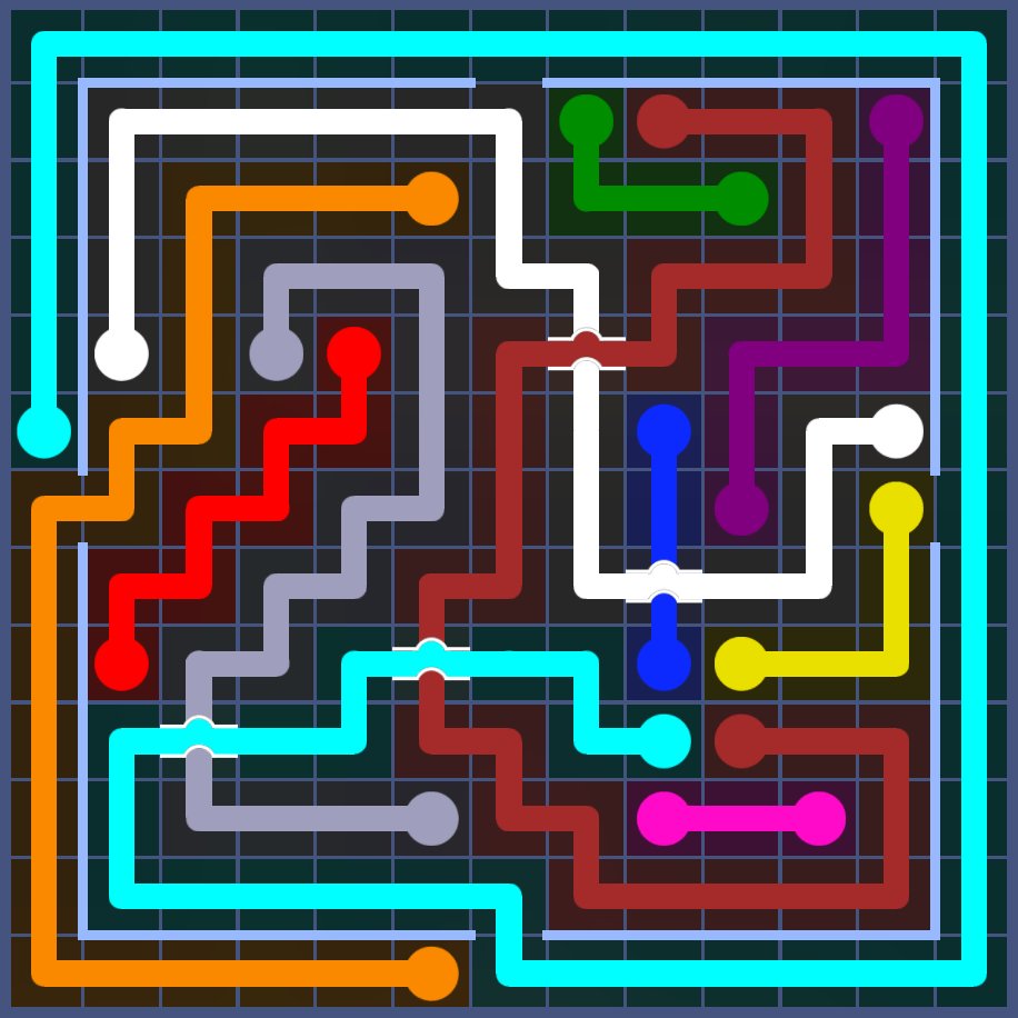 Flow Free 5892 Solution