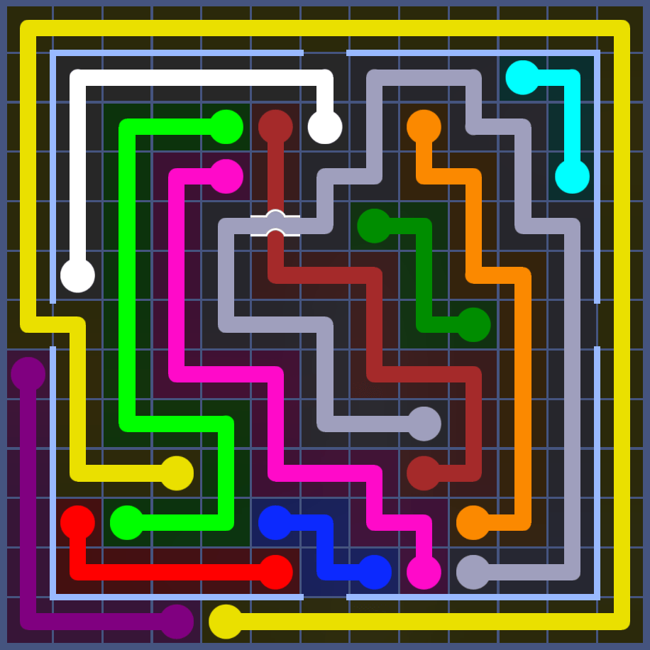 Flow Free 5899 Solution