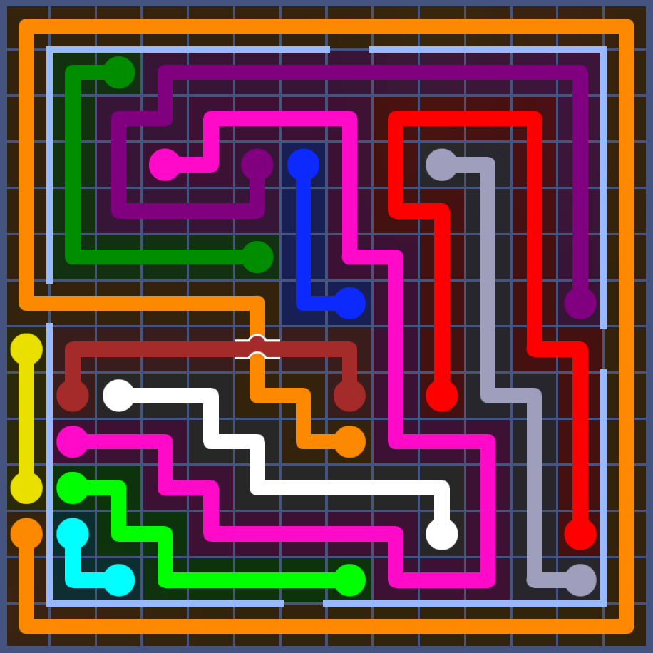 Flow Free 5911 Solution