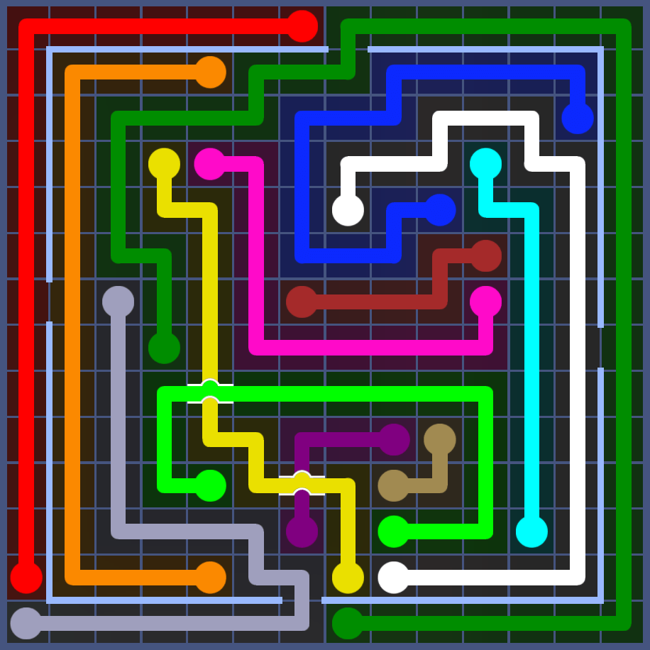 Flow Free 5914 Solution