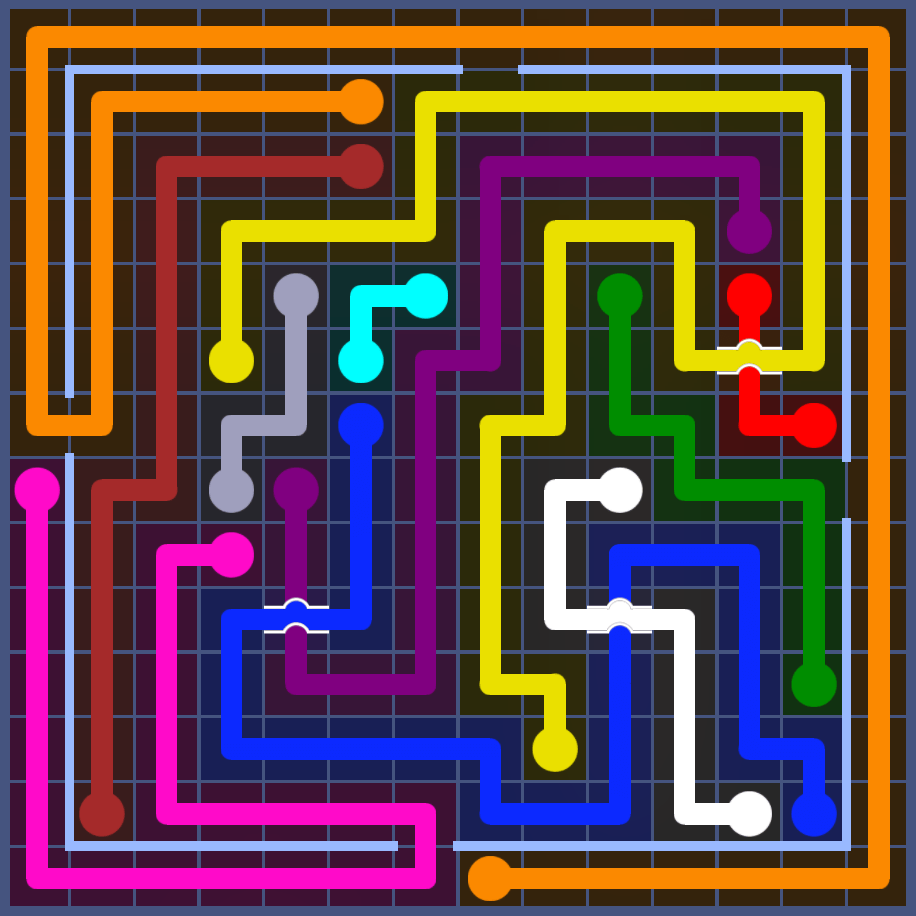 Flow Free 5916 Solution