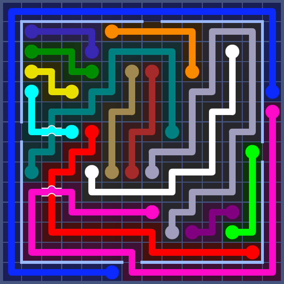 Flow Free 5917 Solution