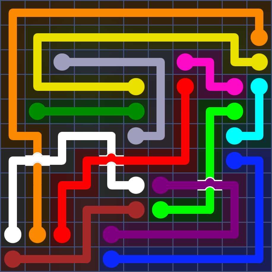 Flow Free 5561 Solution