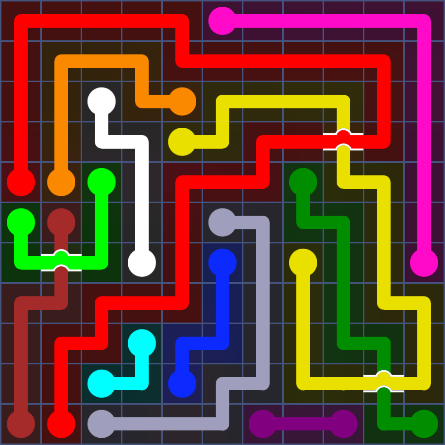 Flow Free 5563 Solution