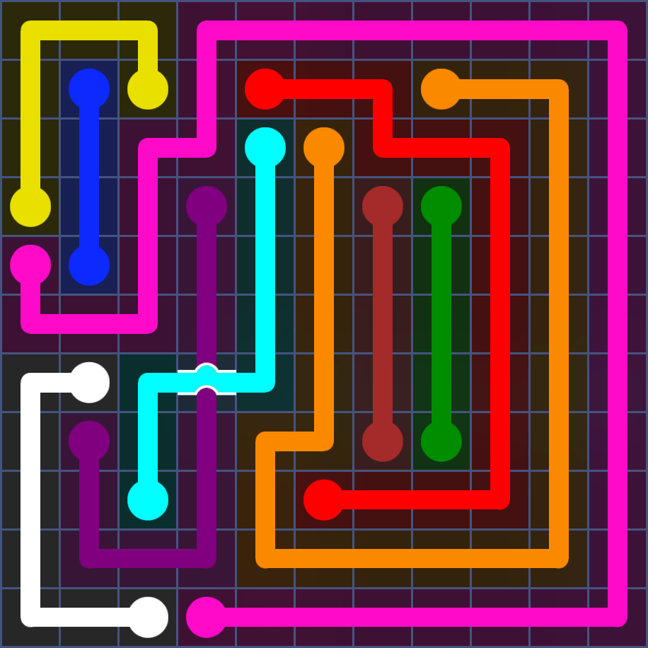 Flow Free 5564 Solution