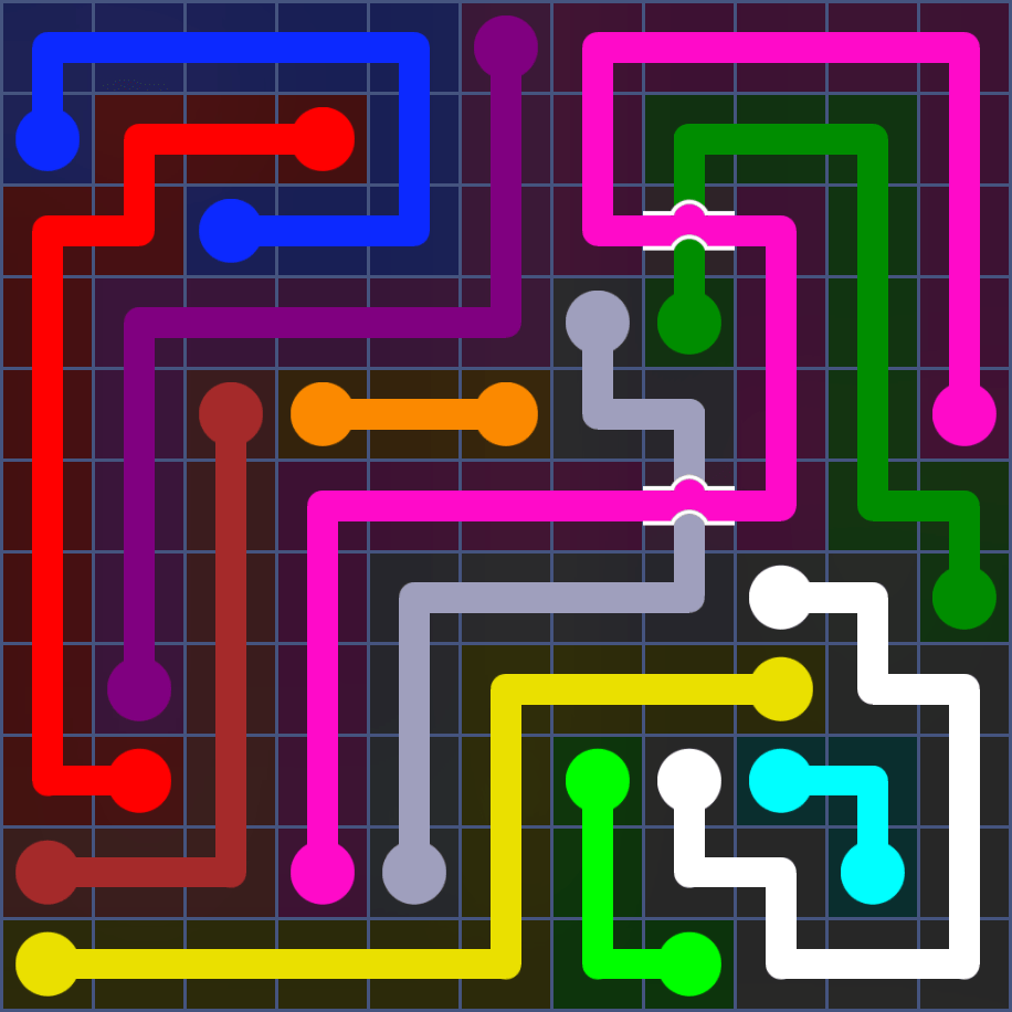 Flow Free 5568 Solution