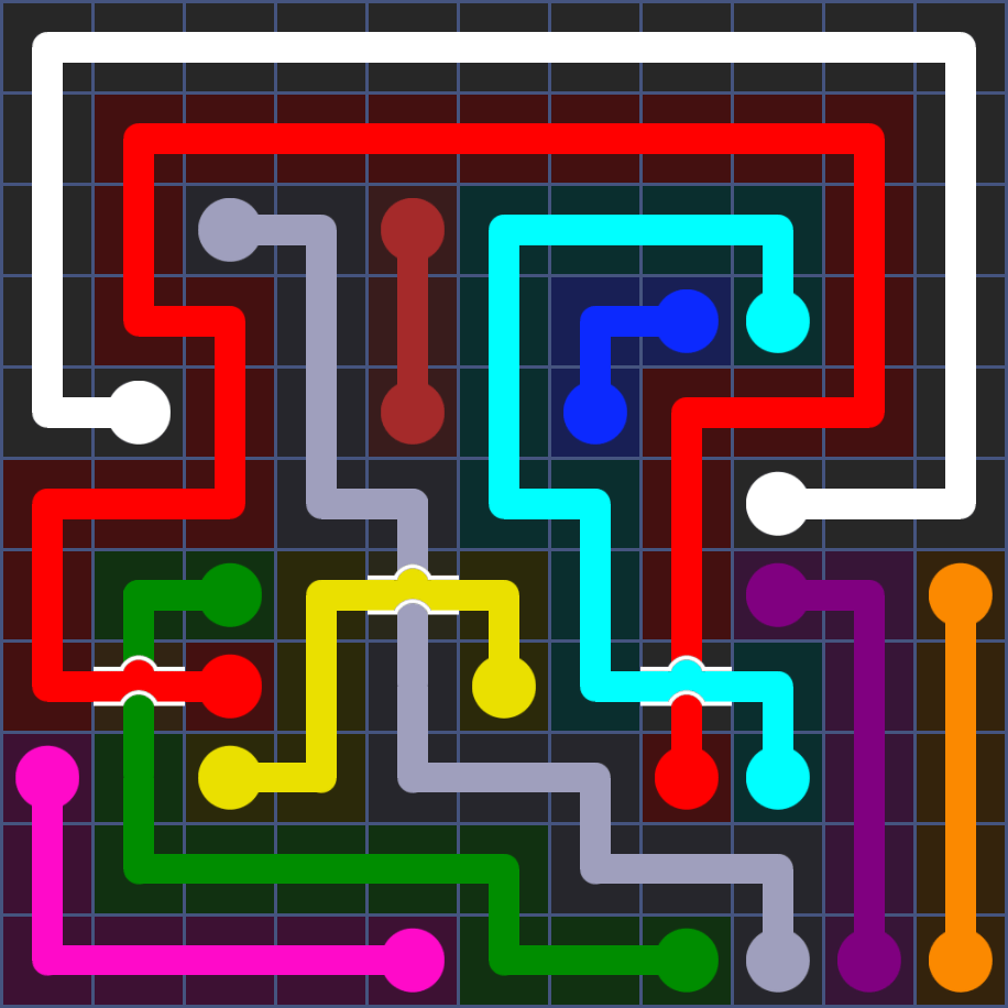 Flow Free 5569 Solution