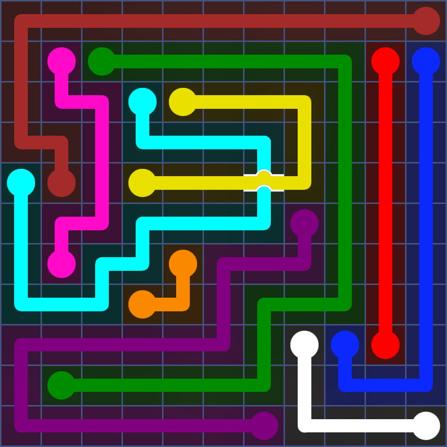 Flow Free 5575 Solution