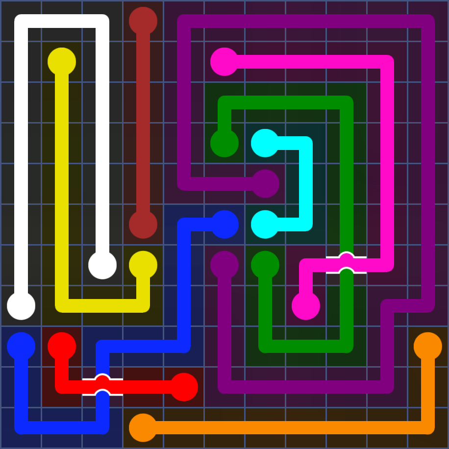 Flow Free 5579 Solution
