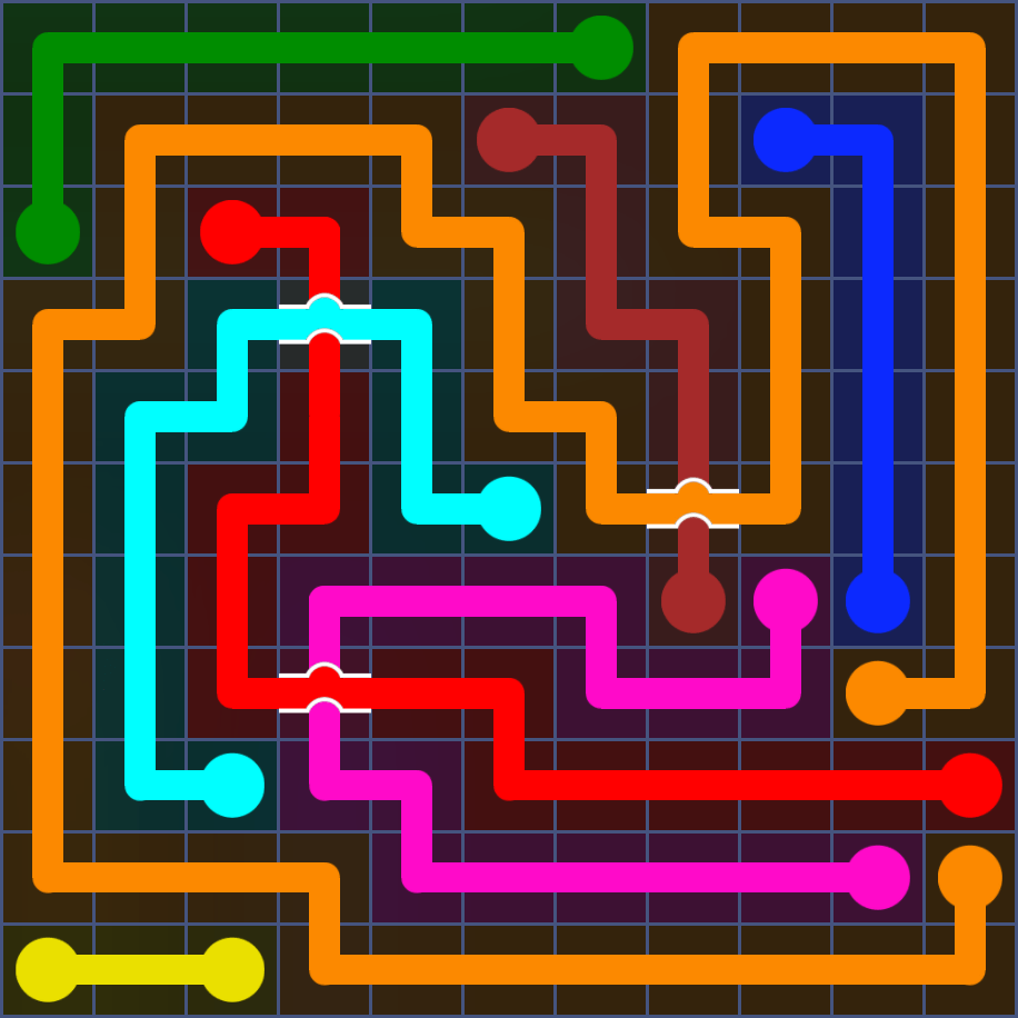 Flow Free 5555 Solution