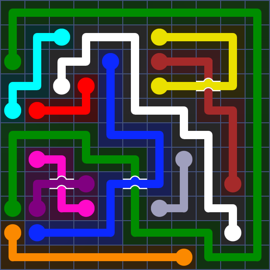 Flow Free 5557 Solution