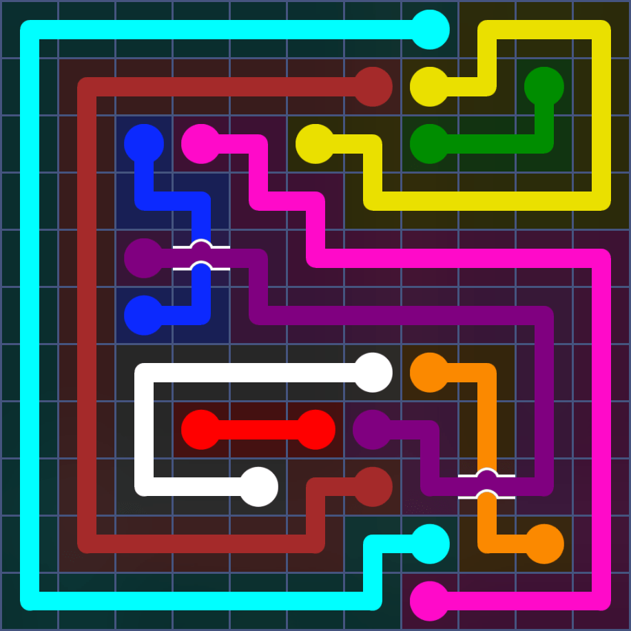 Flow Free 5559 Solution