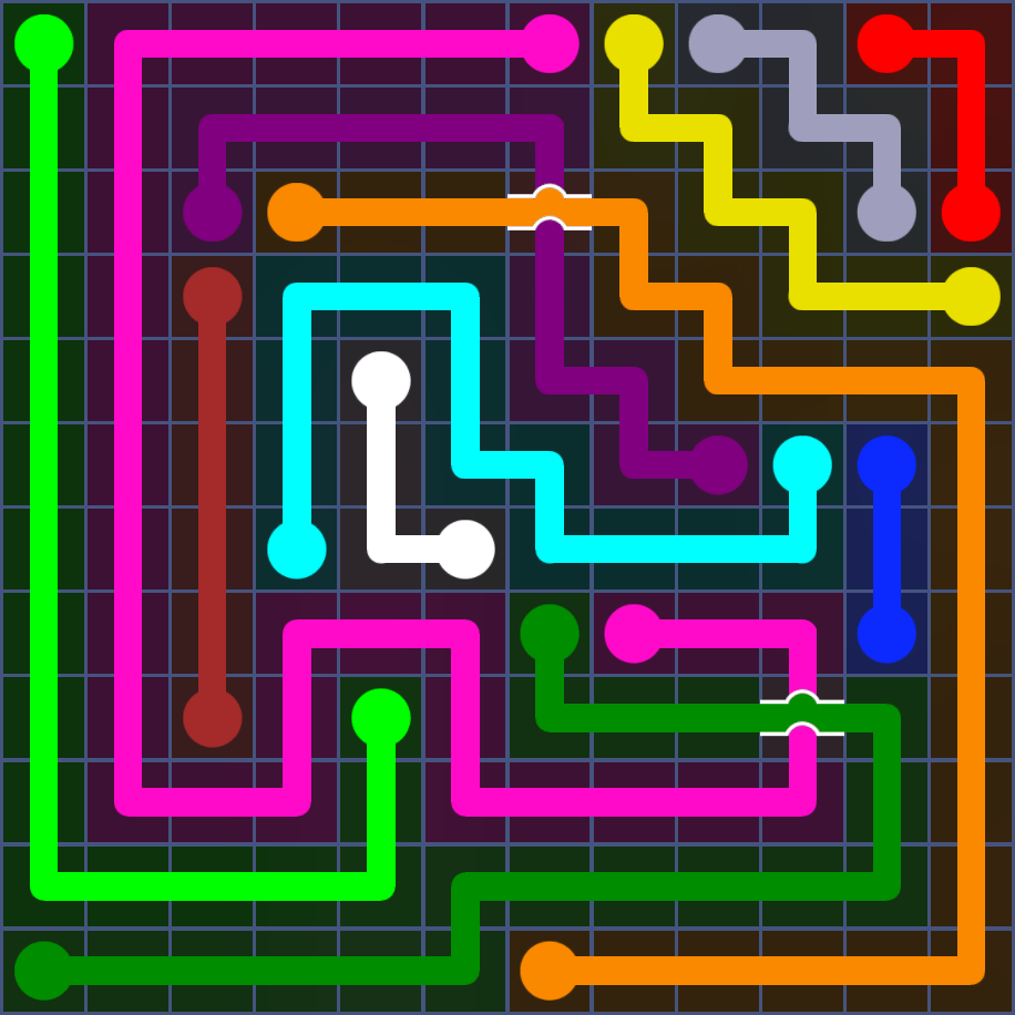 Flow Free 5591 Solution