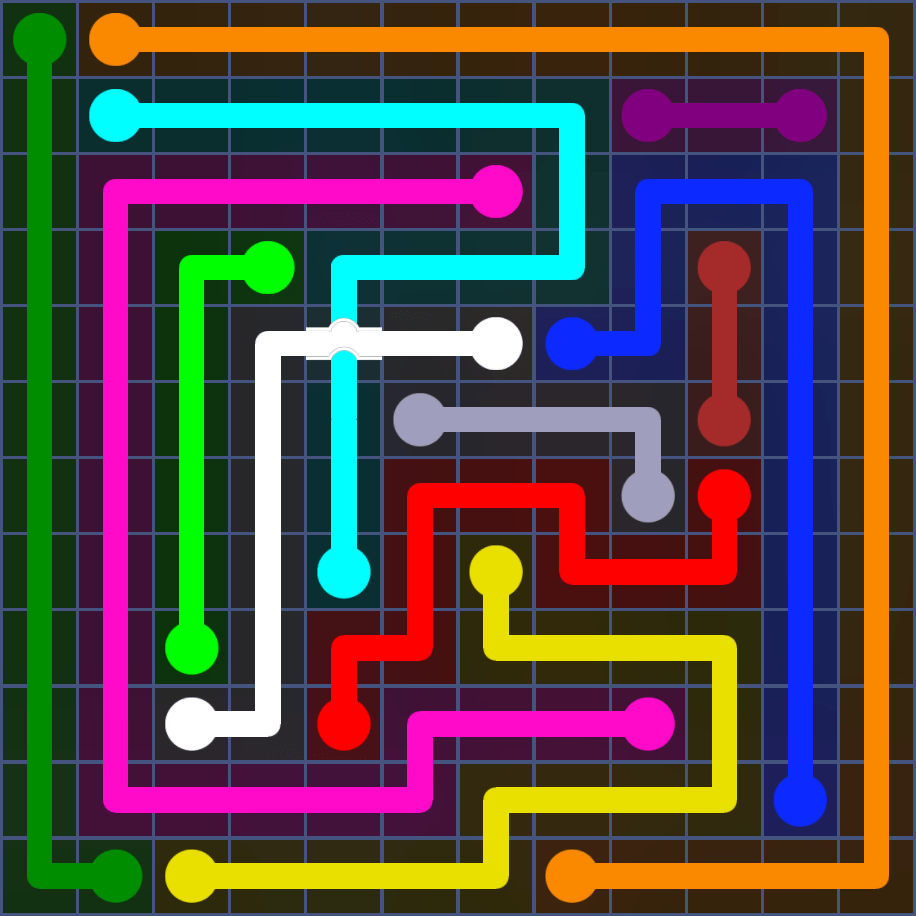 Flow Free 5592 Solution