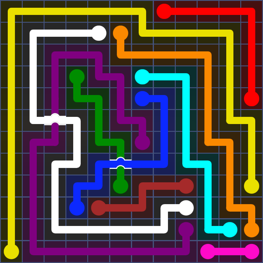 Flow Free 5593 Solution