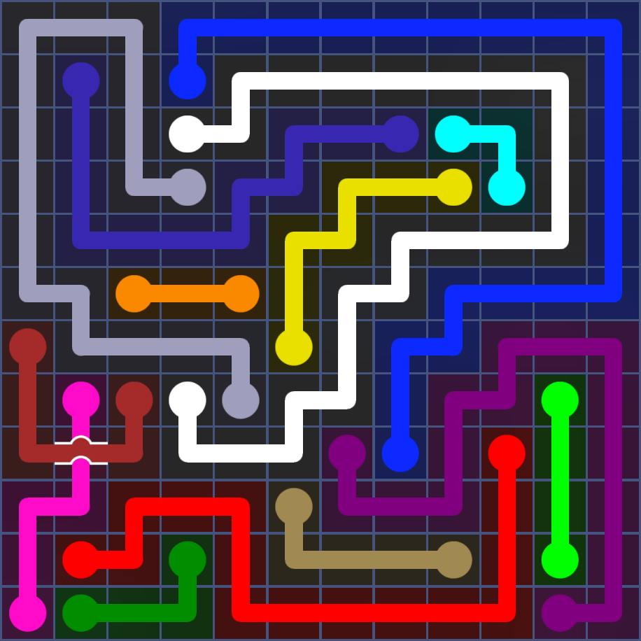 Flow Free 5594 Solution