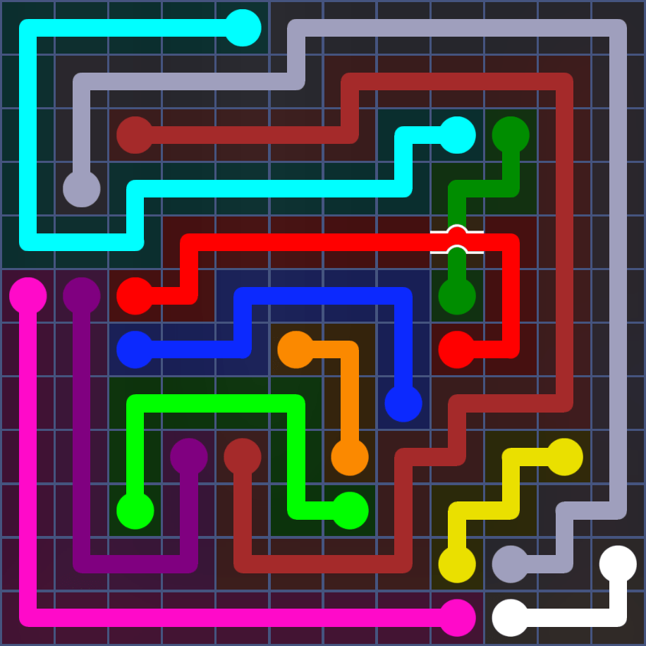 Flow Free 5583 Solution