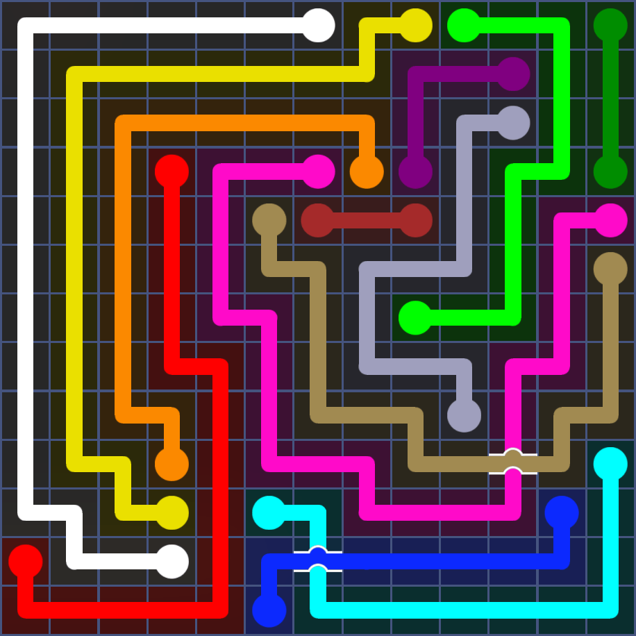 Flow Free 5626 Solution