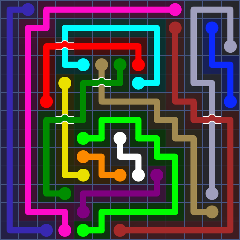 Flow Free 5612 Solution