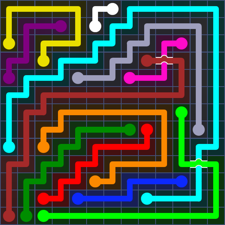Flow Free 5634 Solution