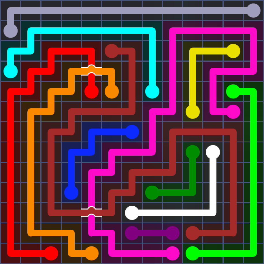 Flow Free 5635 Solution