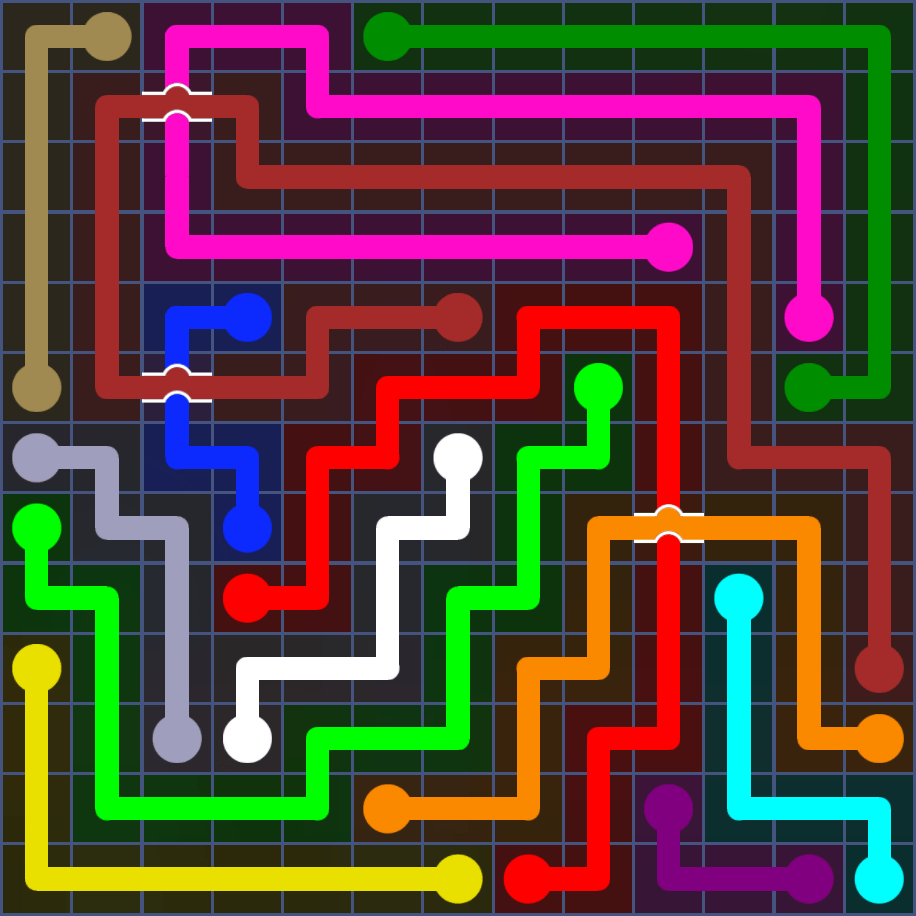 Flow Free 5613 Solution