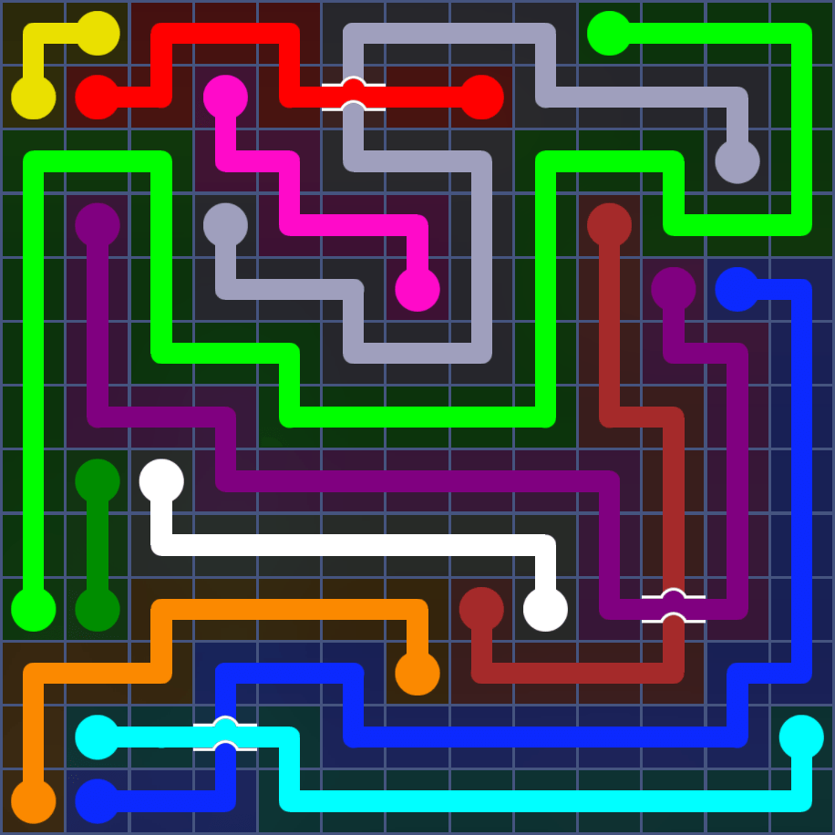 Flow Free 5616 Solution